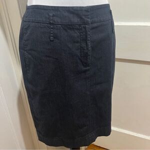 Ann Taylor Loft Petites Denim Skirt Womens size 6P